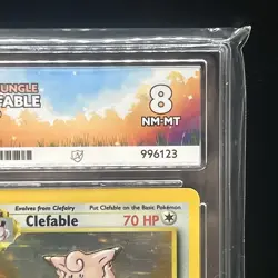 Clefable 1/64 Holo Jungle Pokemon TCG ACE 8 - Image 3