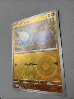 Pokemon TCG * SV Paldea Evolved * 125/193 Glimmet REVERSE HOLO Common * NM - Image 2