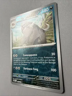 Pokemon TCG * SV Paldea Evolved * 143/193 Mabosstiff REVERSE HOLO Uncommon * NM - Image 2