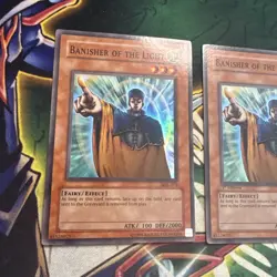 Yugioh! Banisher of the light MRL-078 Super Rare x2 1st Edition/Unlimited LP/MP - Image 2