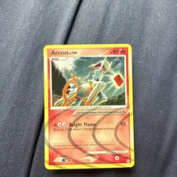 Pokemon TCG Arceus AR3 Arceus Holo Rare Holo English 2009 Basic 80 HP - Image 1