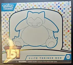 Pokemon TCG SV: Scarlet & Violet 151 Elite Trainer Box | ETB | Sealed * Snorlax - Image 1