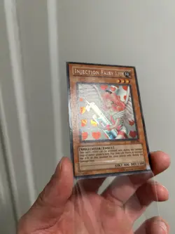 Yu-Gi-Oh Injection Fairy Lily LOD-100 Secret Rare Holo Card - Image 4