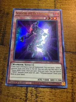 Vision HERO Vyon GFP2-EN060 1st Edition Ultra Rare LP + BONUS - Image 1