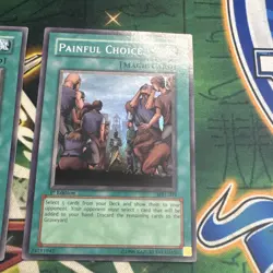 Yugioh! Painful Choice MRL-049 Super Rare 1st Edition x2 MP - Image 2