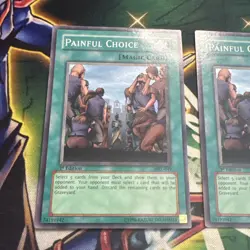 Yugioh! Painful Choice MRL-049 Super Rare 1st Edition x2 MP - Image 3