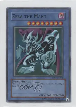 Zera the Mant (SR) YuGiOh Premium Pack 1 #PP01-EN011 2007 READ - Image 1