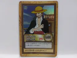 One Piece Carddass Hyper Battle Shanks Card 1999 One Piece Card - Image 1