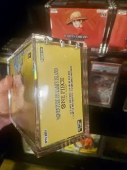 One Piece TCG Adventure on Kami's Island Booster Box OP15 In acrylic case - Image 2