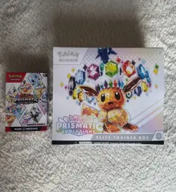 Pokemon TCG Prismatic Evolutions Elite Trainer Box and Booster bundle - Image 1