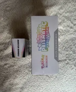Pokemon TCG Prismatic Evolutions Elite Trainer Box and Booster bundle - Image 3
