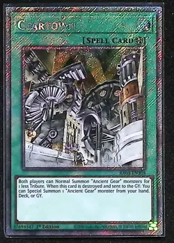 Geartown - RA03-EN203 - Platinum Secret Rare - 1st Edition - Yugioh - Image 1