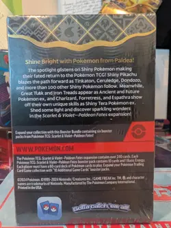 Pokemon TCG Scarlet & Violet Paldean Fates Booster Bundle Factory Sealed - Image 3
