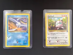 Pokemon Vintage 1999 Black Star Movie Promo Bundle Dragonite Articuno Electabuzz - Image 1