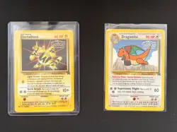 Pokemon Vintage 1999 Black Star Movie Promo Bundle Dragonite Articuno Electabuzz - Image 2