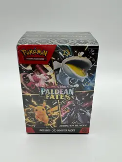 Pokemon Scarlet & Violet Paldean Fates Booster Bundle Sealed - Image 1