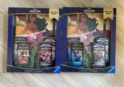 Disney Lorcana The Portfolio Bundle The First Chapter & ROFB Packs Lot Of 2 - Image 1