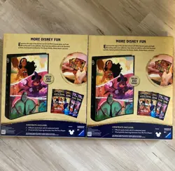 Disney Lorcana The Portfolio Bundle The First Chapter & ROFB Packs Lot Of 2 - Image 2