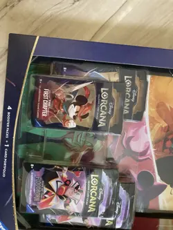 Disney Lorcana The Portfolio Bundle The First Chapter & ROFB Packs Lot Of 2 - Image 4