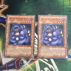 Yugioh! Bazoo the Soul-Eater LON-064 Super Rare Unlimited x2 MP/HP - Image 1
