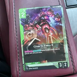 Char's Zaku II Foil - GD01-026 NM - Gundam TCG Card Game - Image 1
