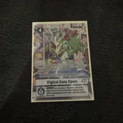 Digimon TCG -Digital Gate Open Bandai Card Fest Promo - NM - English - Image 1