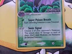 Golbat 43/113 Reverse Holo Stamped EX Delta Species Pokemon Card - Image 4