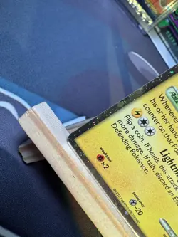 Pokemon TCG Ampharos Prime 105/123 Mysterious Treasures Ultra Rare Holo Card - Image 5