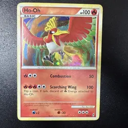 FREE SHIPPING LP Ho-Oh 9/95 Call of Legends Holo Rare Vintage Pokemon Card - Image 1