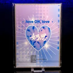 Shinobu Kocho A5 Premium Waifu Trading Card Oversized Board Acrylic Glitter DS - Image 3