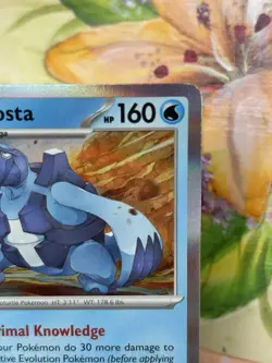 Carracosta - 038/142 Sv07: Stellar Crown Holo Rare Pokemon Card TCG - Image 3