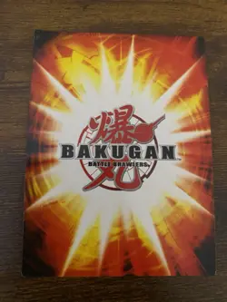 Bakugan PYRUS 2 Green Ability Card -FOIL- 2008 BA241-AB-SM-GBL 46/48b Chrome - Image 2