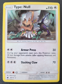 Pokemon Crimson Invasion Type: Null Holo Rare 89/111 NM/M Condition - Image 1