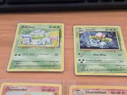 Charmander Squirtle Bulbasaur & evolutions Holo - Pokemon Card Game Classic - NM - Image 2