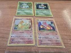 Charmander Squirtle Bulbasaur & evolutions Holo - Pokemon Card Game Classic - NM - Image 3