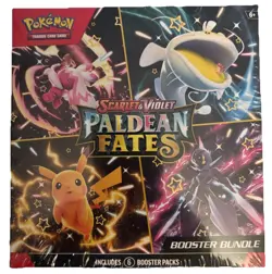 BRAND NEW Pokemon Scarlet & Violet Paldean Fates Booster Bundle FACTORY SEALED - Image 1