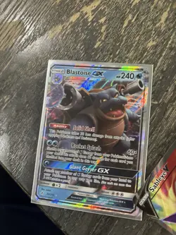 The Pokemon Company Blastoise GX 35/214 Sm-Unbroken Bonds Ultra Rare Holo - Image 1