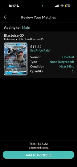 The Pokemon Company Blastoise GX 35/214 Sm-Unbroken Bonds Ultra Rare Holo - Image 2