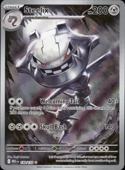 Steelix 150/132 Holo - Pokemon ME01: Mega Evolution - NM - Image 1