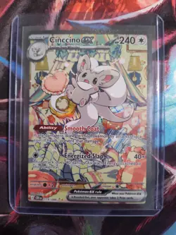 Pokemon Cinccino ex 119/086 Special Illustration Rare Chaos Rising SIR NM - Image 1