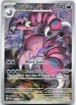 Drapion 097/088 Holo Illustration Rare Perfect Order Pokemon Holo Near Mint - Image 1