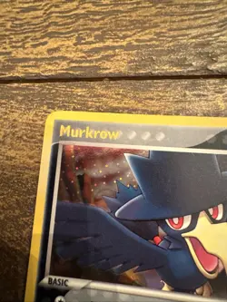 Pokemon TCG Murkrow EX Unseen Forces 30/115 Reverse Holo Rare Stamped HP - Image 2