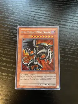 Yu-Gi-Oh Red-Eyes Black Metal Dragon FMR-001 Ultra Rare Promo Vintage NM/LP - Image 1
