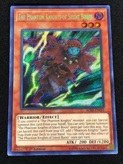 Yugioh The Phantom Knights of Silent Boots BLRR-EN062 1st Secret (NM) - Image 1