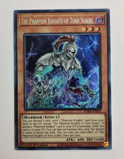 The Phantom Knights of Torn Scales PHRA-EN003 Phantom Rage 1st Ed Yu-Gi-Oh! NM - Image 1