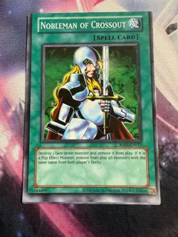 Miscut Nobleman of Crossout-Retro Pack 2 (2020 Date Reprint) Yugioh - Image 1