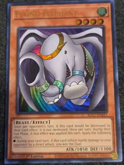 x1 Flying Elephant - BLC1-EN017 - Ultra Rare - 1st Edition Yu-Gi-Oh! M/NM - Image 1