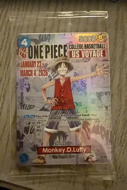 Bandai Monkey D. Luffy ST01-012 Alt Art Foil Promo 2026 One Piece CCG - Image 1