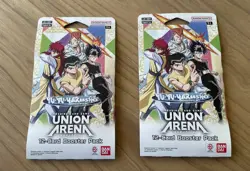 Union Arena English TCG Yu Yu Hakusho Ghost Files UE13BT 2 Booster Packs Lot New - Image 1