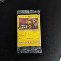 Pokemon Detective Pikachu - SM190 Promo Card Stamped Sealed TCG New - Image 1